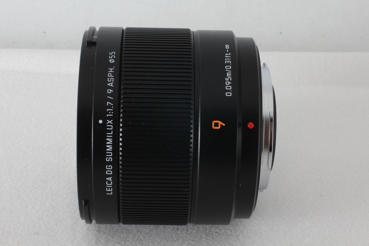 パナソニック Panasonic LEICA DG SUMMILUX 9mm F1.7 ASPH. H-X09 付属品完備 元箱◇45137