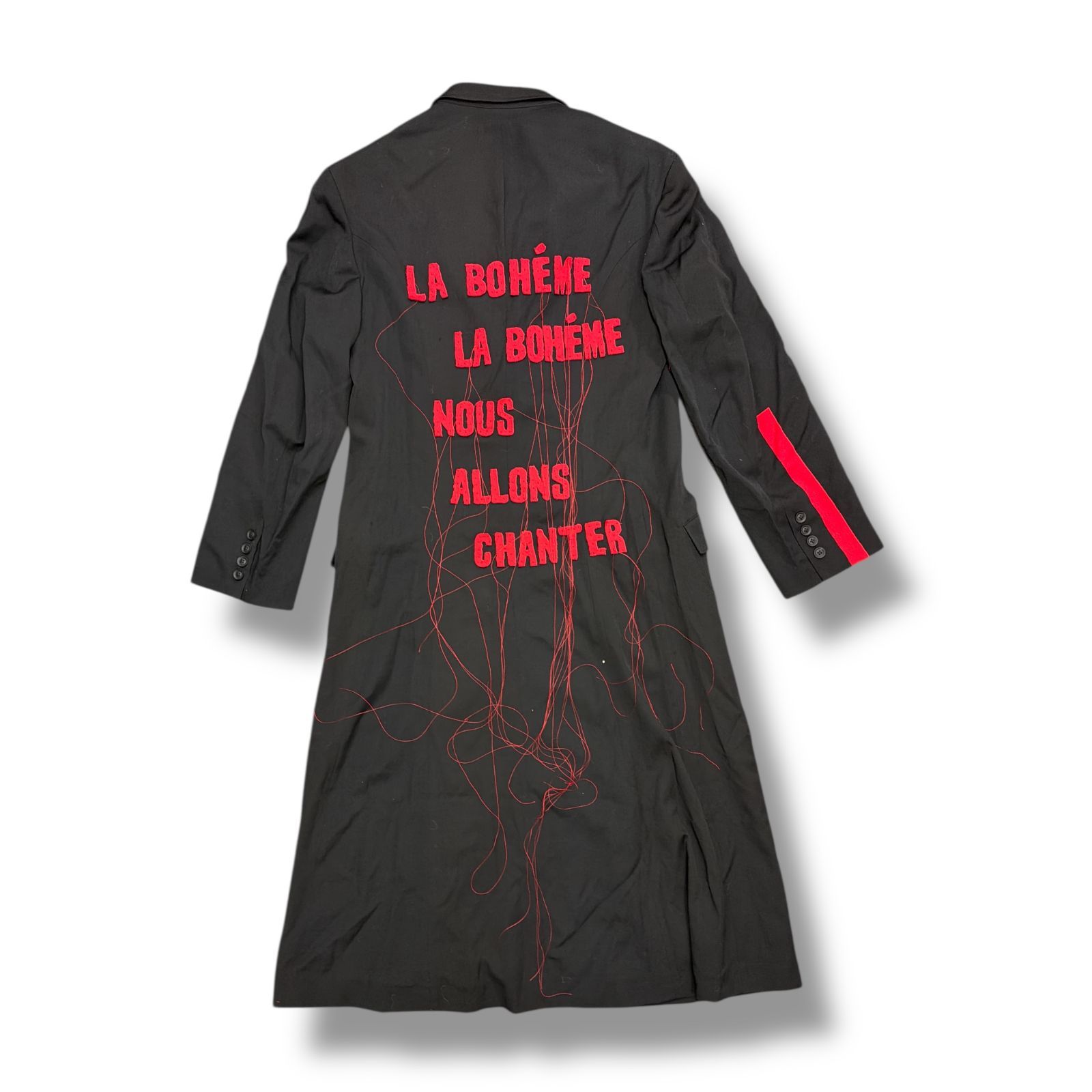参考上代858000円 未使用品 Yohji Yamamoto POUR HOMME 24AW 英字 