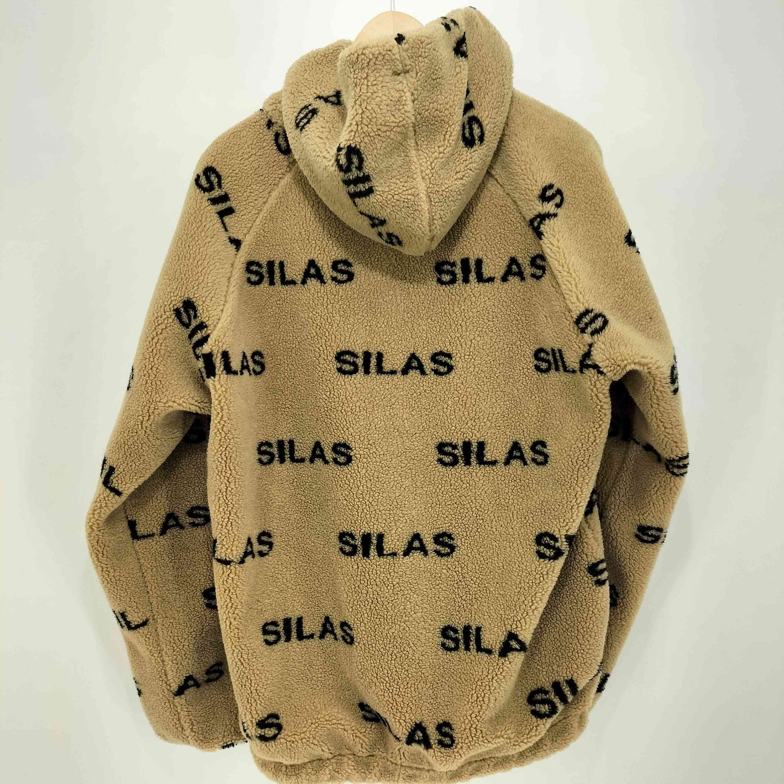 サイラス SILAS All Over Logo Boa Zip Up Hoodie メンズ import：M 