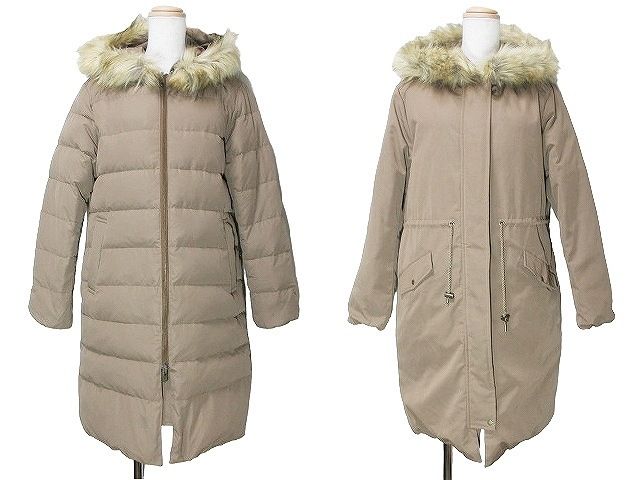 ビームスハート BEAMS HEART タグ付き 近年 リバーシブル ダウンコート 
