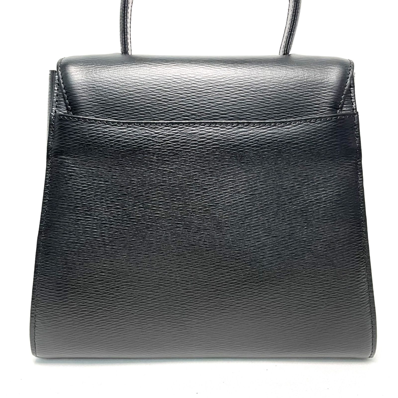 BALENCIAGA バレンシアガ レザー ハンドバッグ ゴールド金具 ブラック 