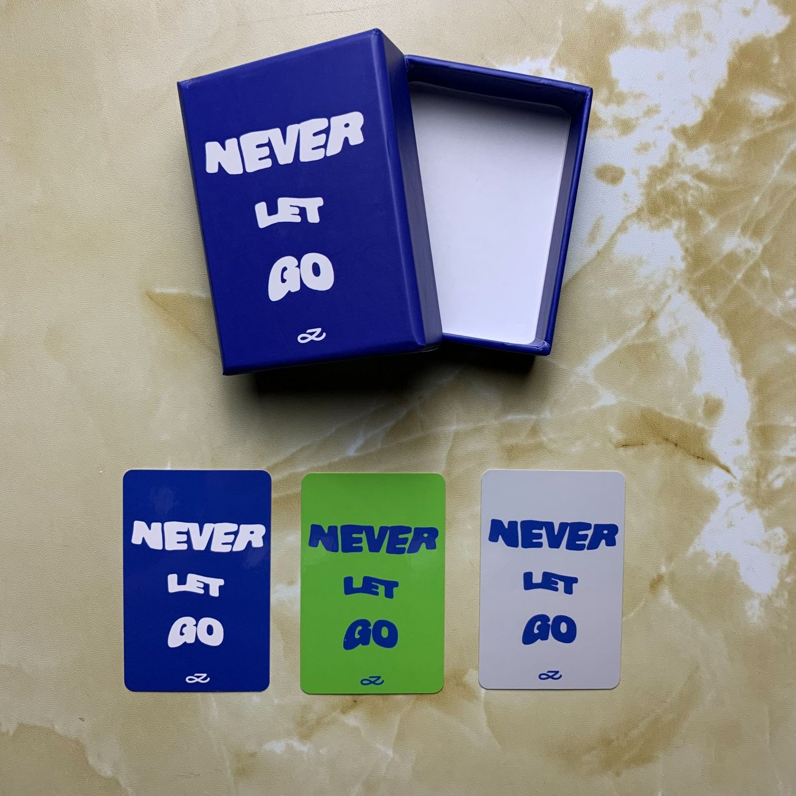 BTS 未公開 NEVER LET GO リリース ジョングク 記念版 トレカ 3枚セット