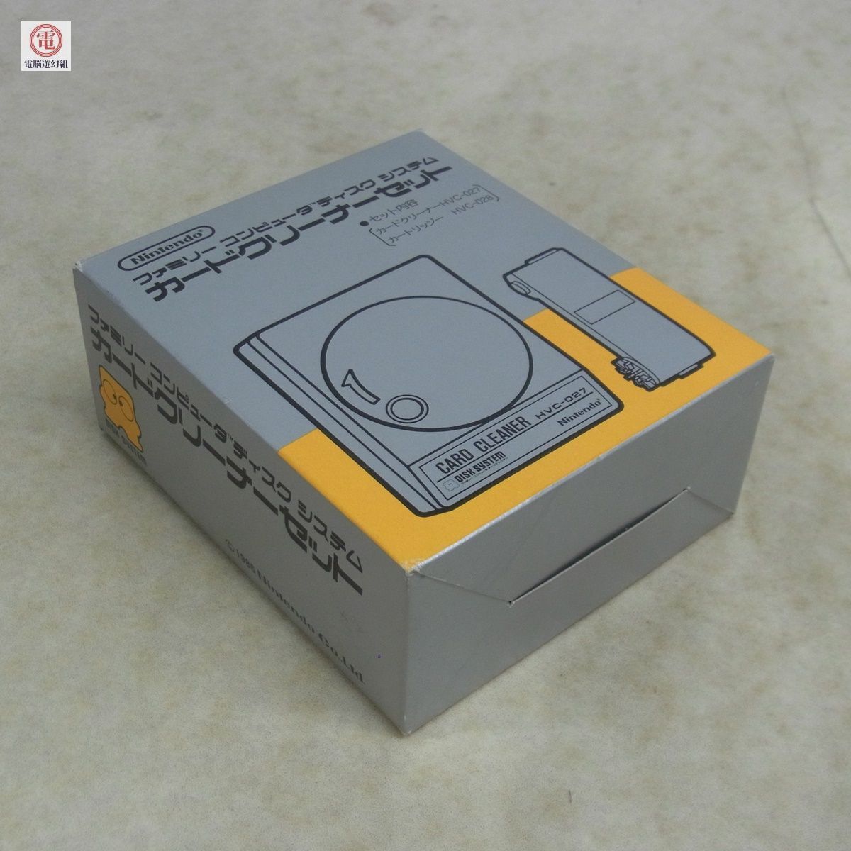 未使用 FC ファミコン ディスクシステム カードクリーナーセット HVC 