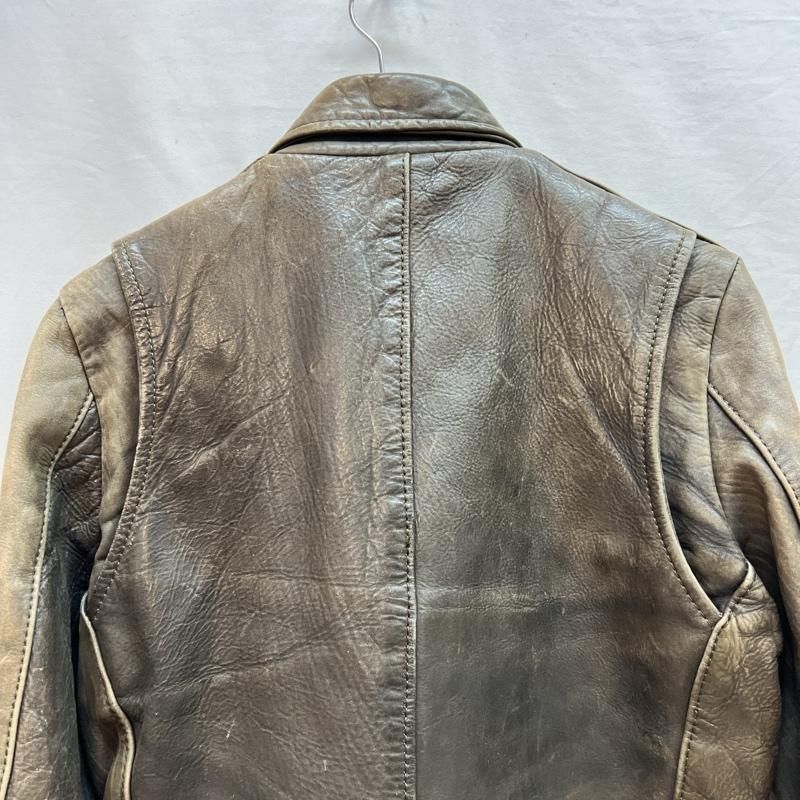 r*s様 Vanson 70s 80s talon 涙　ブラウン　レザー　ジャケ 70's VANSONライダースジャケット | ヴィンテージ - 古着屋