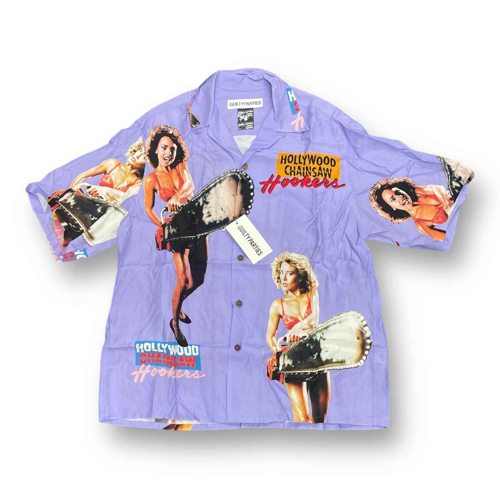 未使用品 WACKO MARIA 23SS HOLLYWOOD CHAINSAW HOOKER S/S HAWAIIAN 