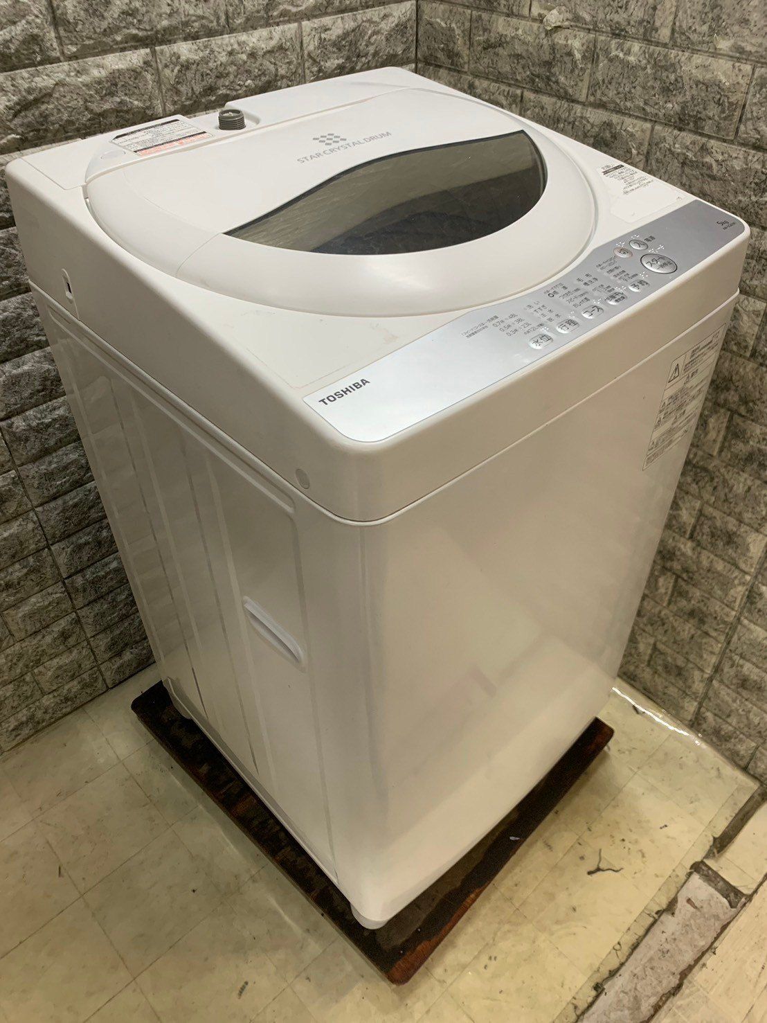 全国送料無料☆3か月保証☆洗濯機☆東芝☆2018年☆5㎏☆AW-5G6☆S-655