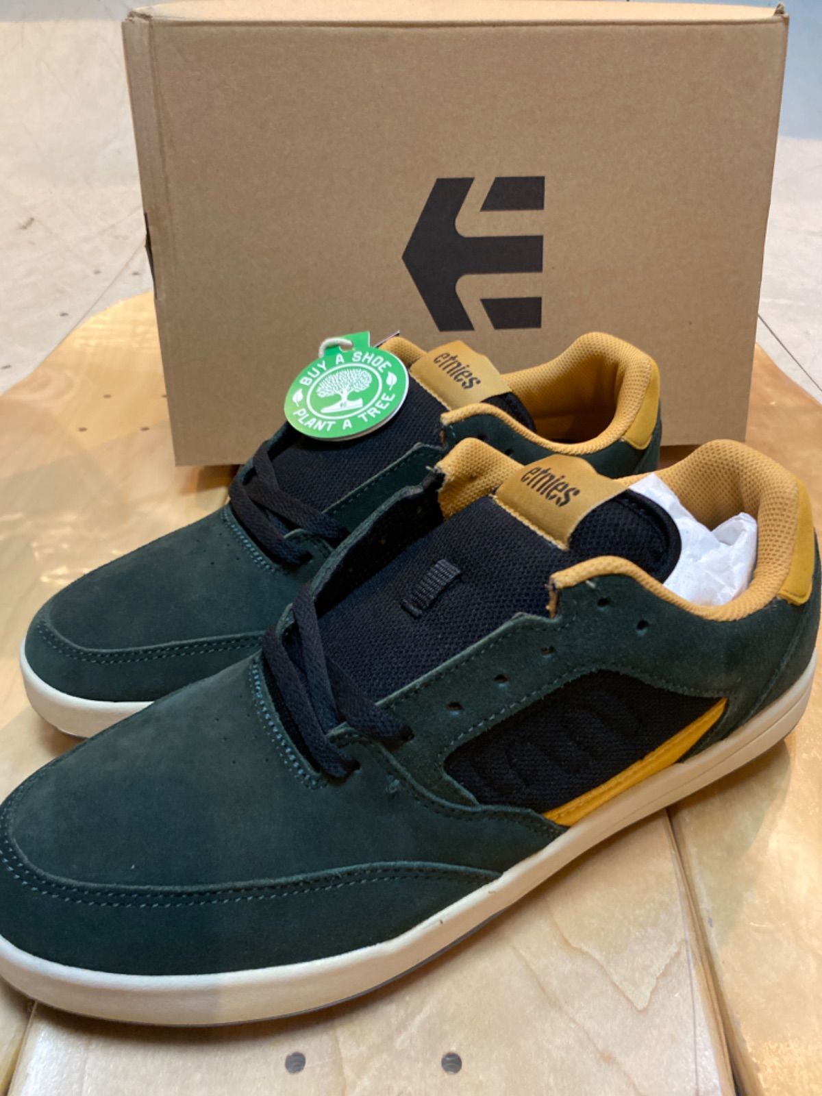 Etnies VEER ヴィーア GREEN/BLACK 26.5㎝ エトニーズメンズ