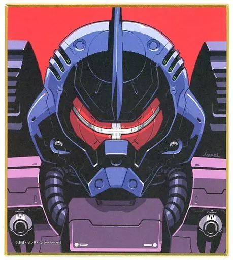 中古】紙製品 宇宙用ジャハナム 形部一平描き下ろしミニ色紙 「Blu-ray