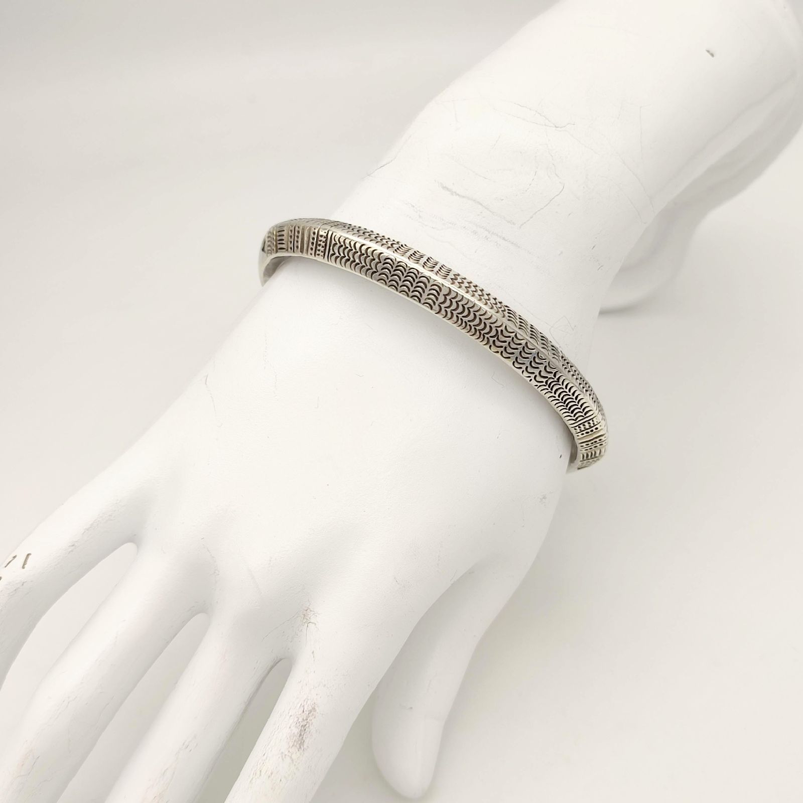 美品】トゥアレグ族 シルバーバングル SILVER シルバー925 54.7g
