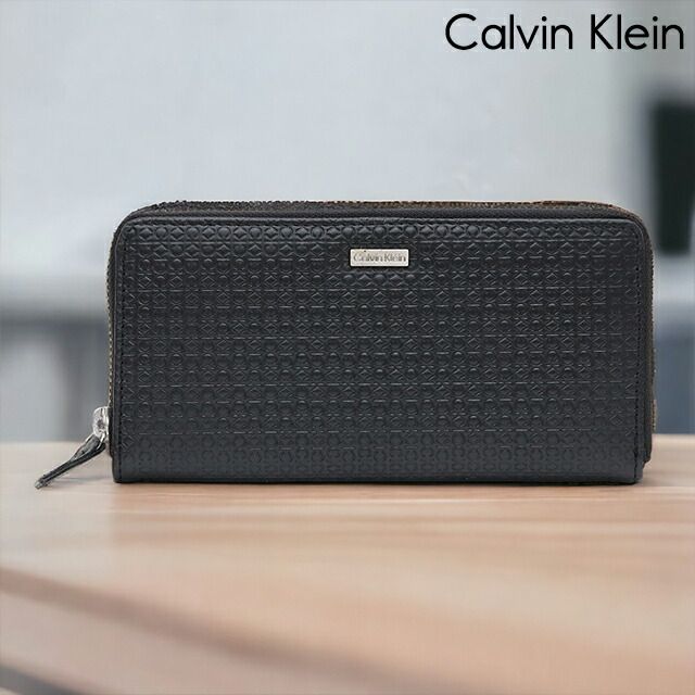 【新品】カルバンクライン CALVIN KLEIN 財布 メンズ 31CK190002  Zip Aroiund Wallet