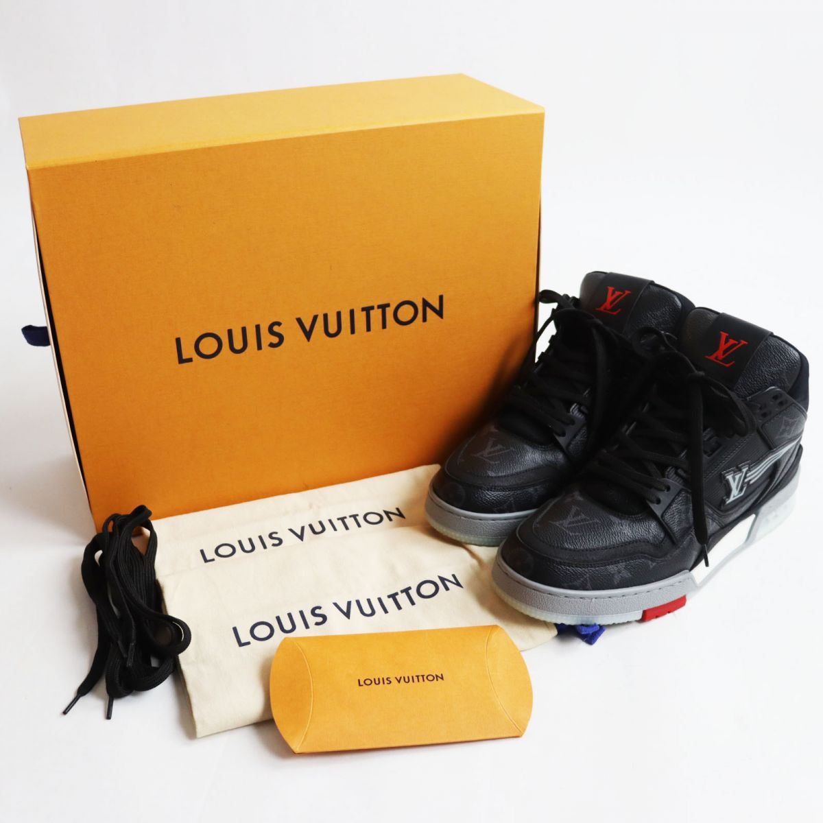 極美品○2020年製 LOUIS VUITTON ルイヴィトン トレイナーライン 