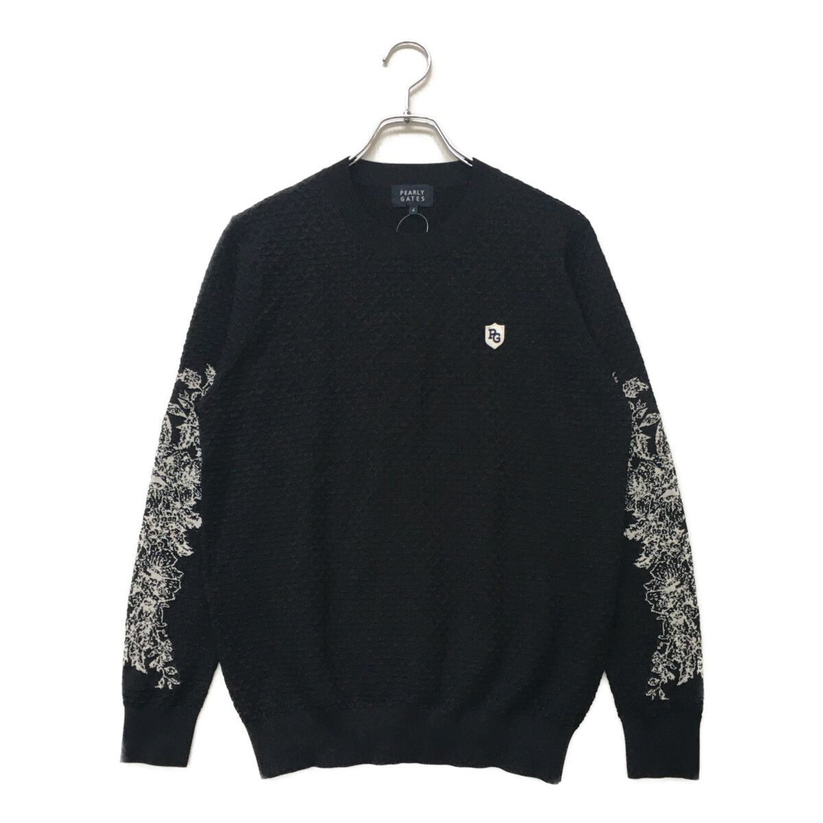 中古 メンズ パーリーゲイツ PEARLY GATES セーター 4(M) 紺 クルー