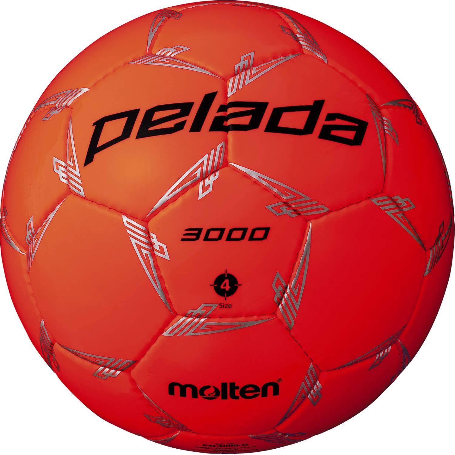 モルテン(molten) サッカーボール 4号球 小学生 検定球 ペレーダ3000 F4L3000-O 蛍光オレンジ F4L3000-O [蛍光オレンジ]