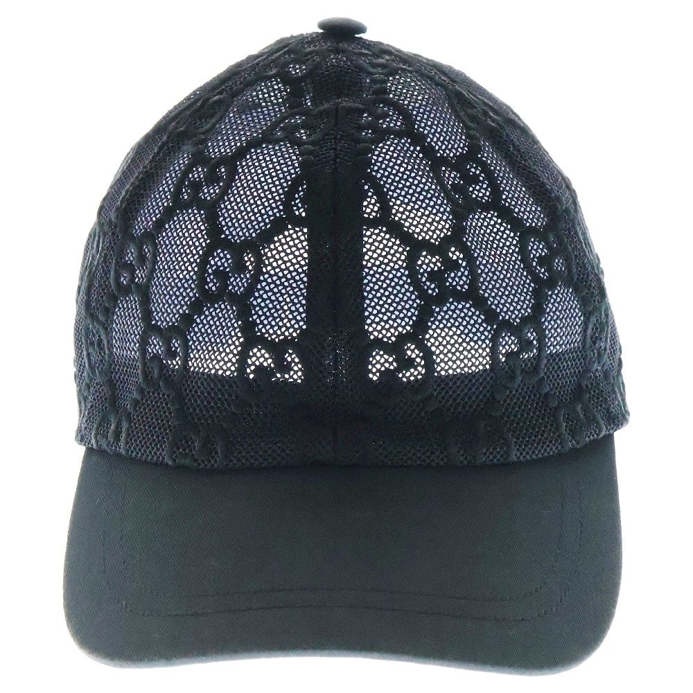 グッチ GUCCI メッシュ ベースボールキャップ 帽子 579155 GUCCI グッチ エンブロイメダリー メッシュベースボールキャップ