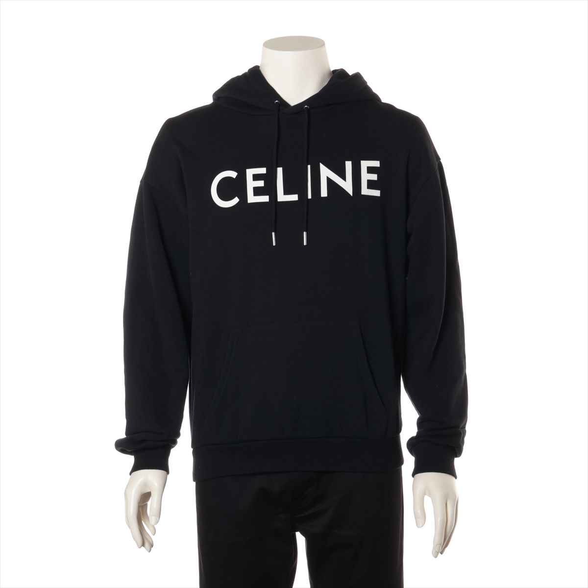 CELINE PARIS ロゴ スウェット　コットンフリース　セリーヌ CELINE オーバーサイズ スウェットシャツ / コットンフリース