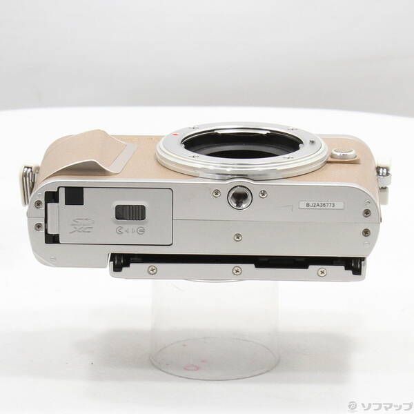  〔 品〕 PEN E-PL 9 EZダブルズームキット ブラウン 262 ミラーレス一眼 デジタルカメラ