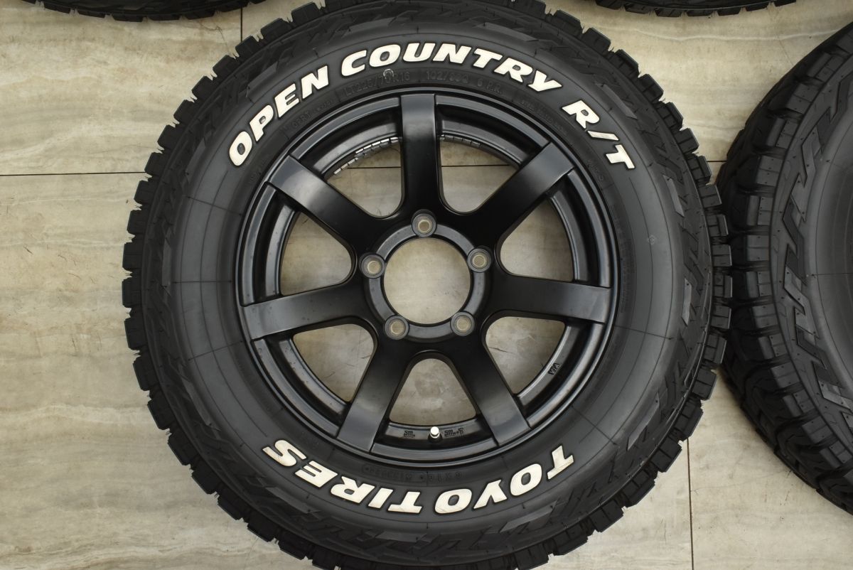ジムニー専用】ORIGIN Labo. MUD-S7 16in 5.5j -20 PCD139.7 トーヨー