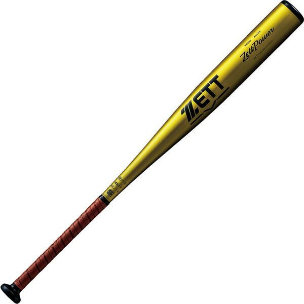 バット 硬式野球 金属バット 硬式バット BAT11383-5301 硬式金属バット ZettPower ゼットパワー 83cm イエローゴールド ZTB 14CD