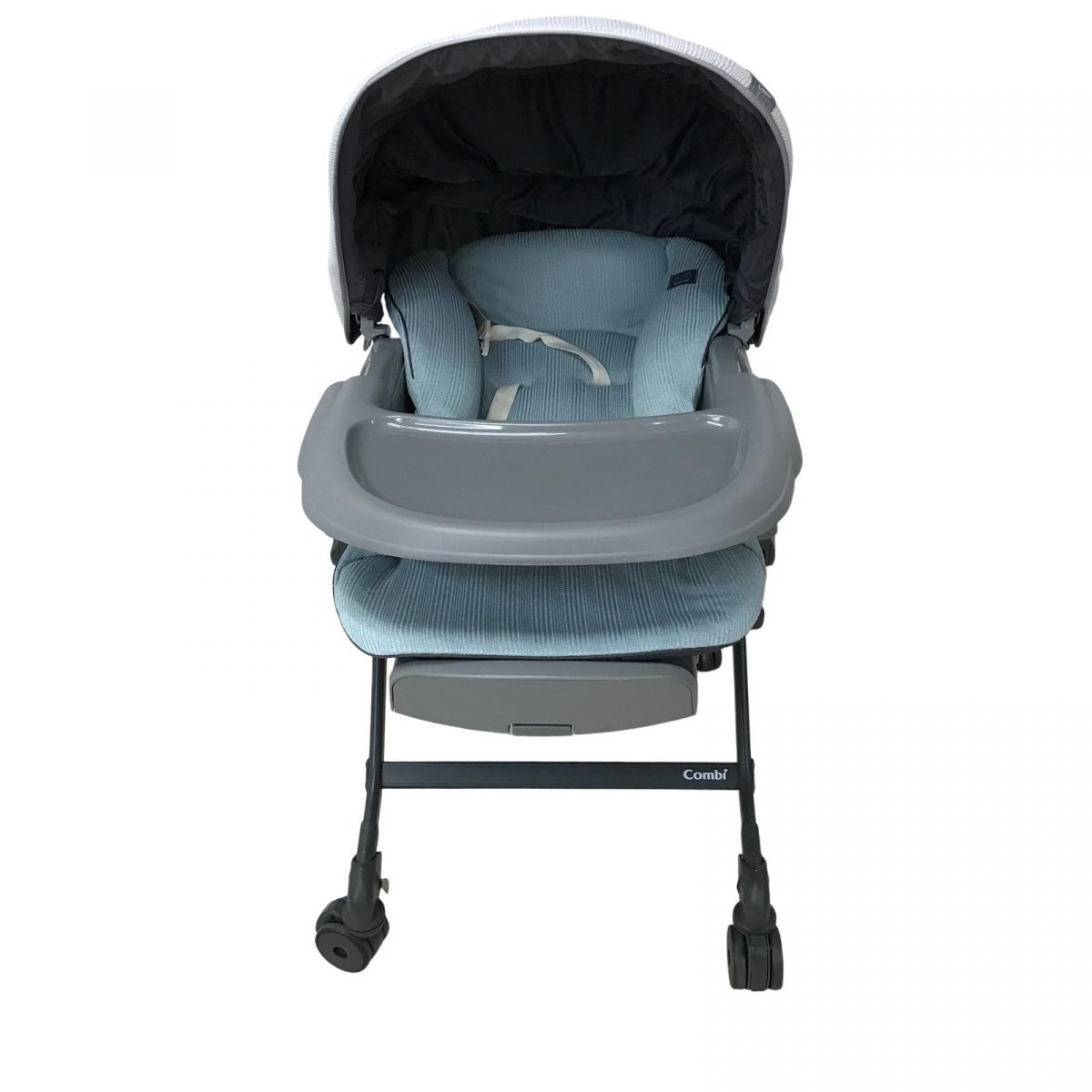  ハイローチェア Combi コンビ CWL AT LS ネムリラ オートスイング ミンティブルー 埼 バウンサー ゆりかご ベビー用家具