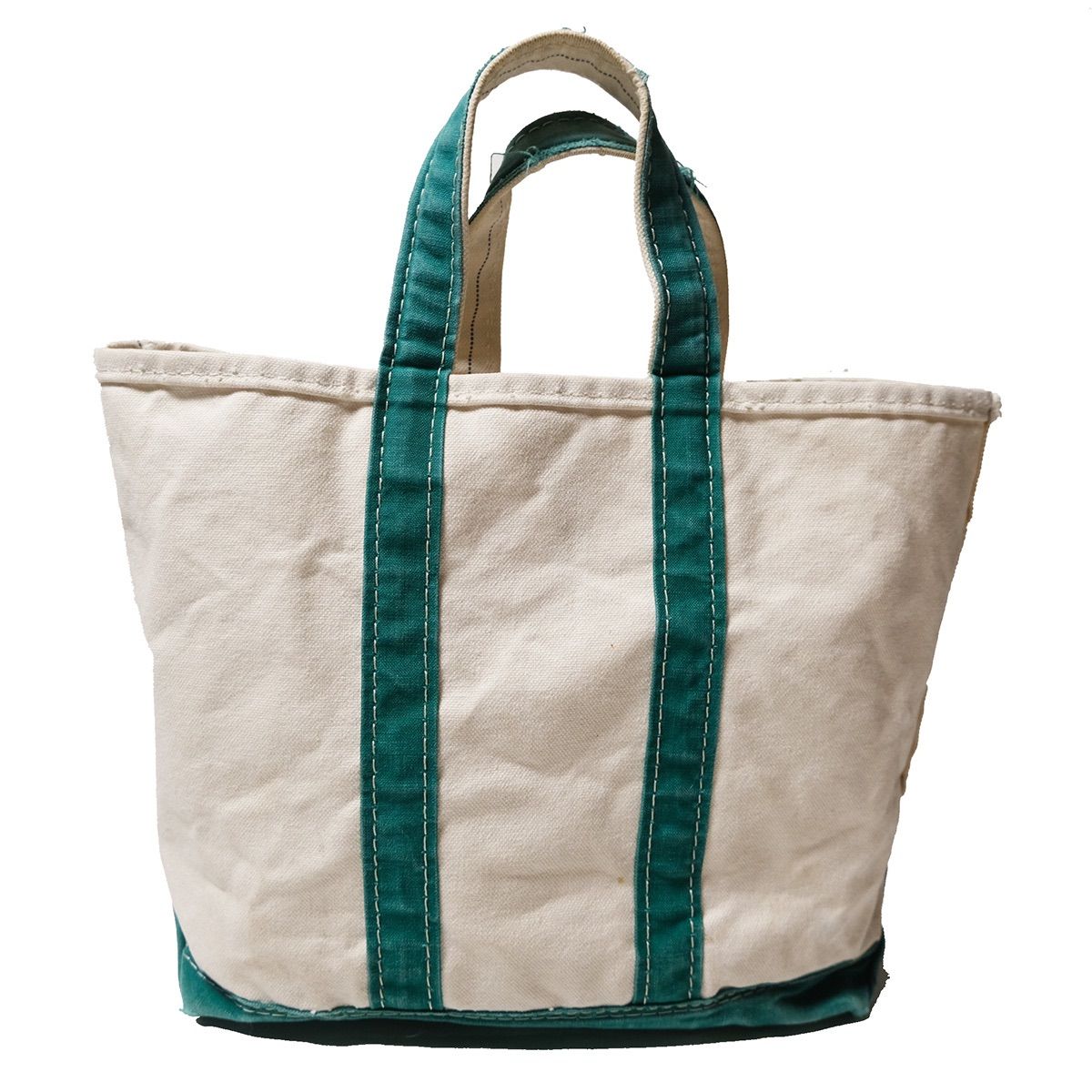 80's L.L.BEAN トートバッグ ギザタグ M デラックス ネイビー 80's LL