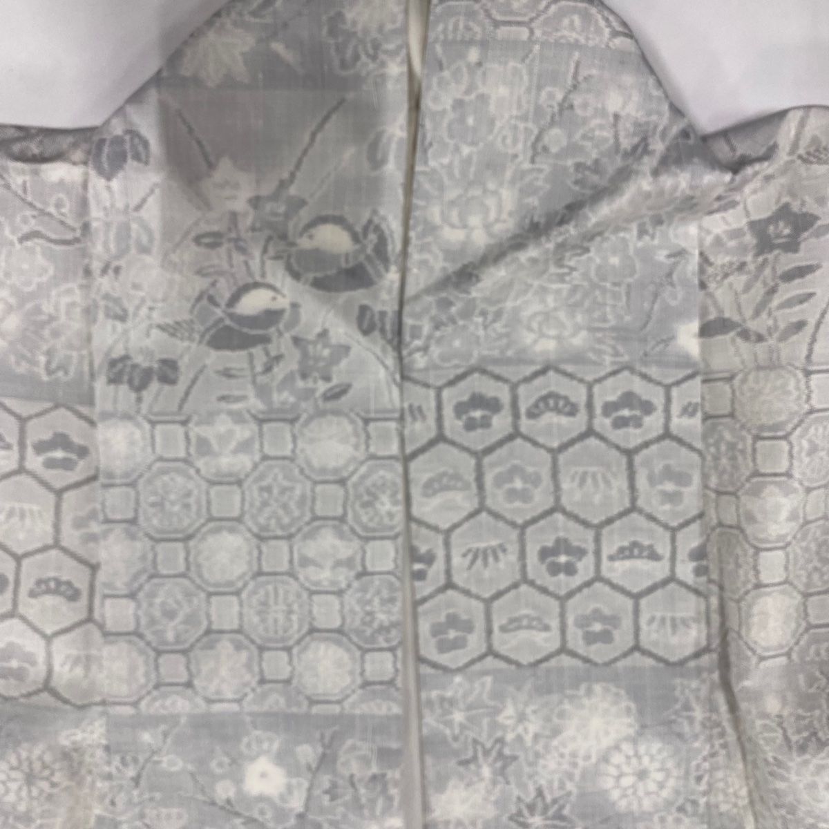 付下げ 身丈158cm 裄丈64.5cm 正絹 美品 秀品 【中古】（色無地 身丈  