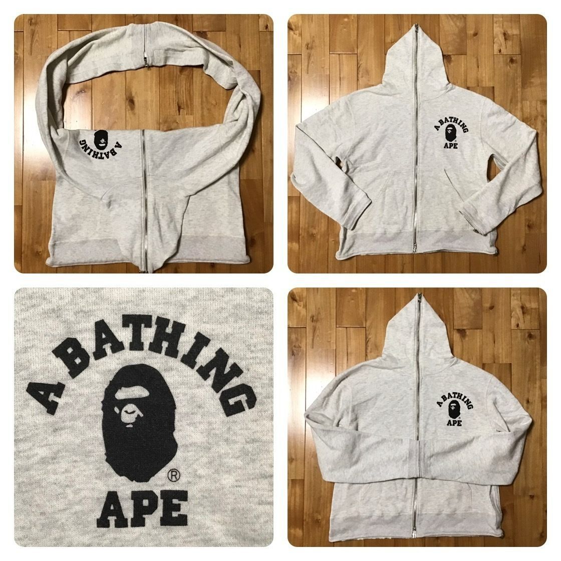 ☆初期☆ パーカー ショルダーバッグ a bathing ape BAPE full zip 