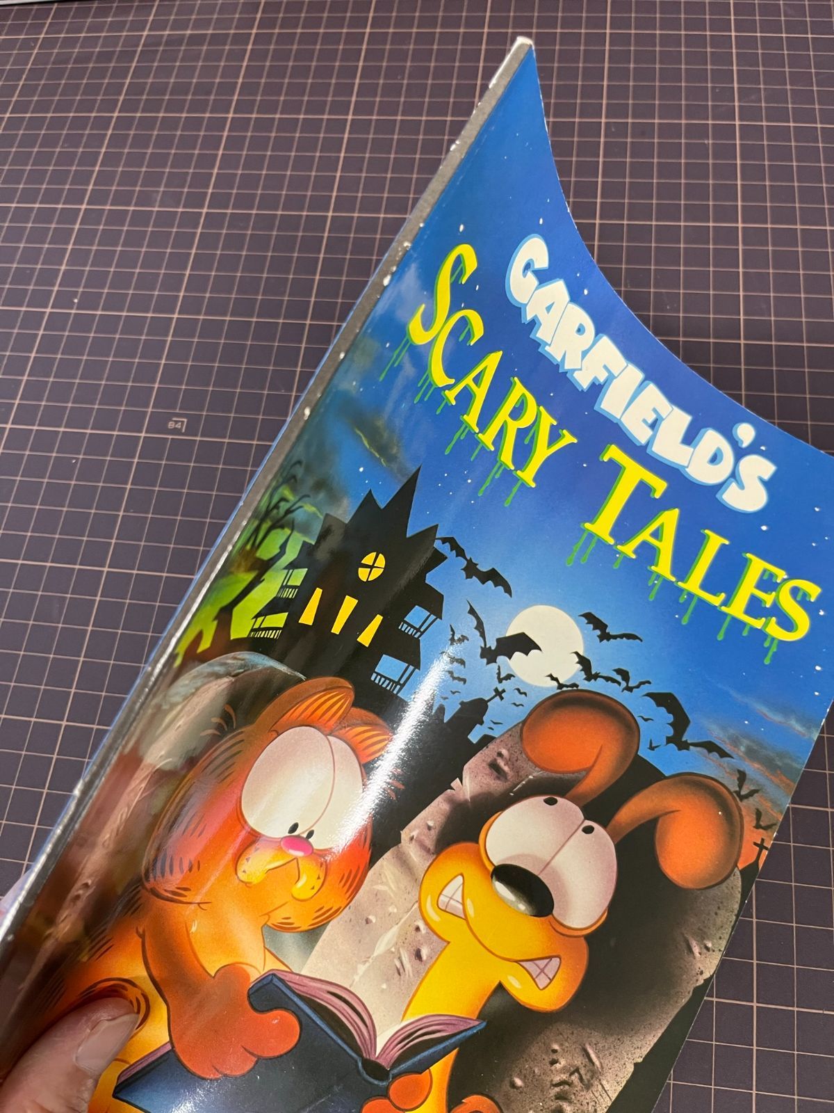 ガーフィールド Garfield Scary Tales ジム・デイビス 中古 洋書