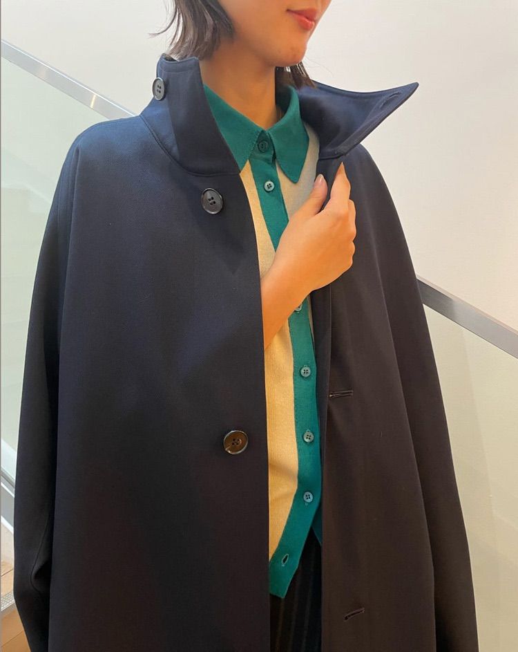 CABaN ウールギャバジン スタンド コート SIROKUMA-CORPORATION_COM