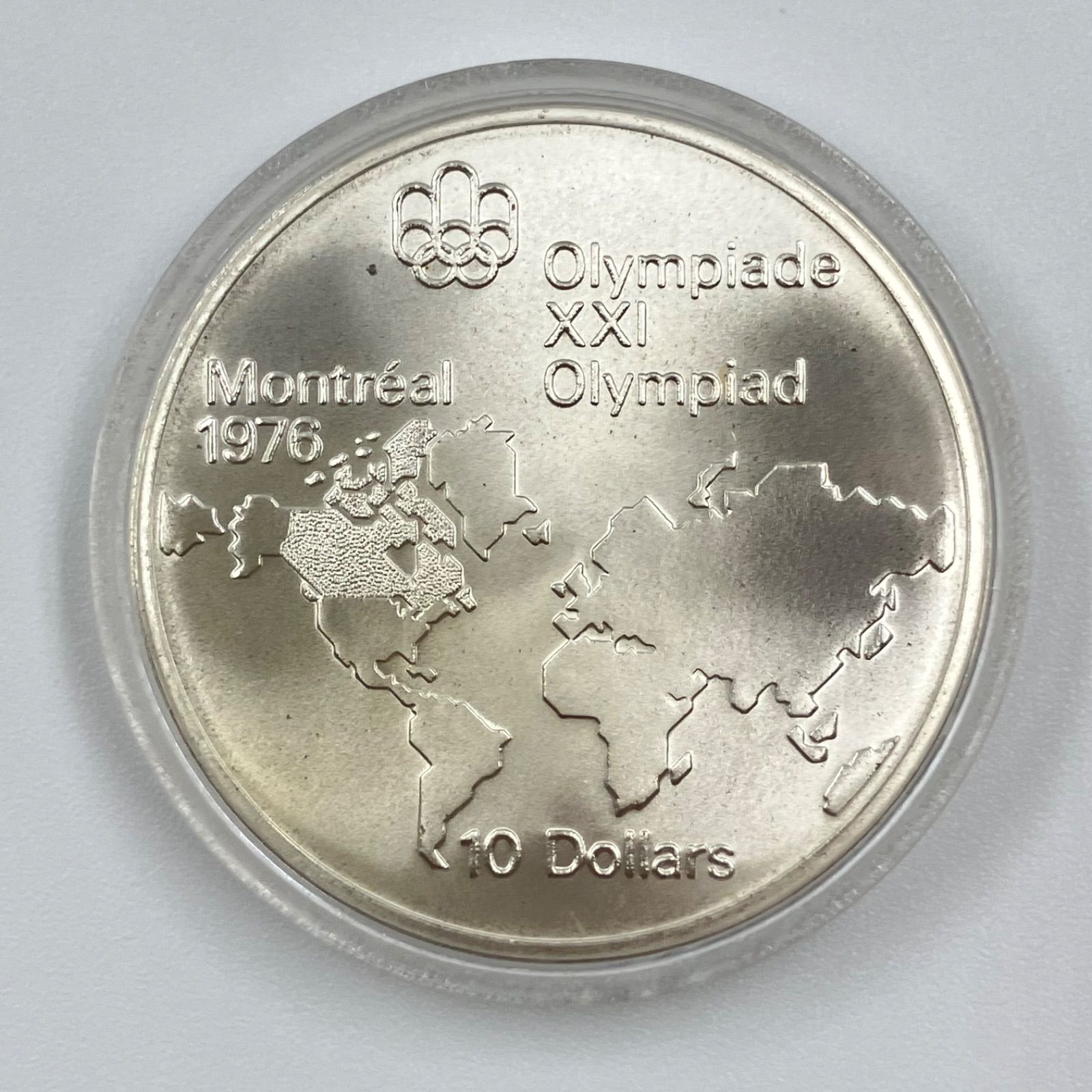 モントリオール大会 記念銀貨 第21回 オリンピック モントリオール大会 記念銀貨 - メルカリ