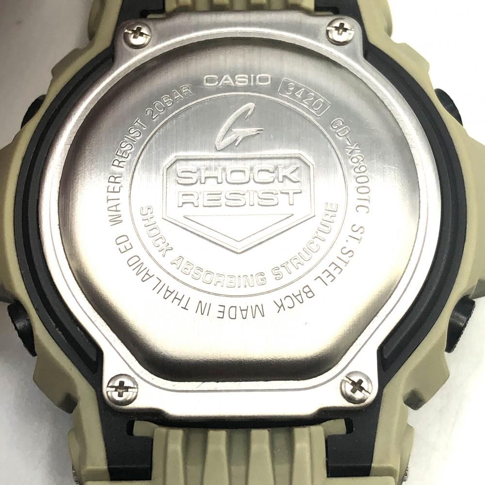 中古】G-SHOCK GD-X6900TC-5JF カモフラージュシリーズ 腕時計 ジーショック[17] - メルカリ