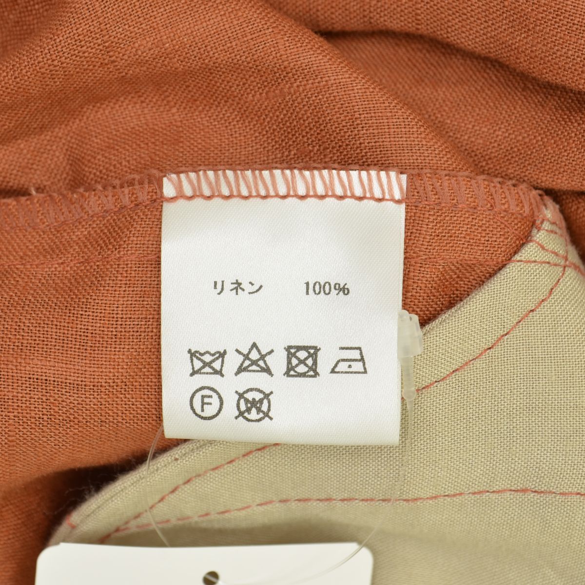 charrita / チャリータ】Vestido lino リネンマキシノースリーブ  