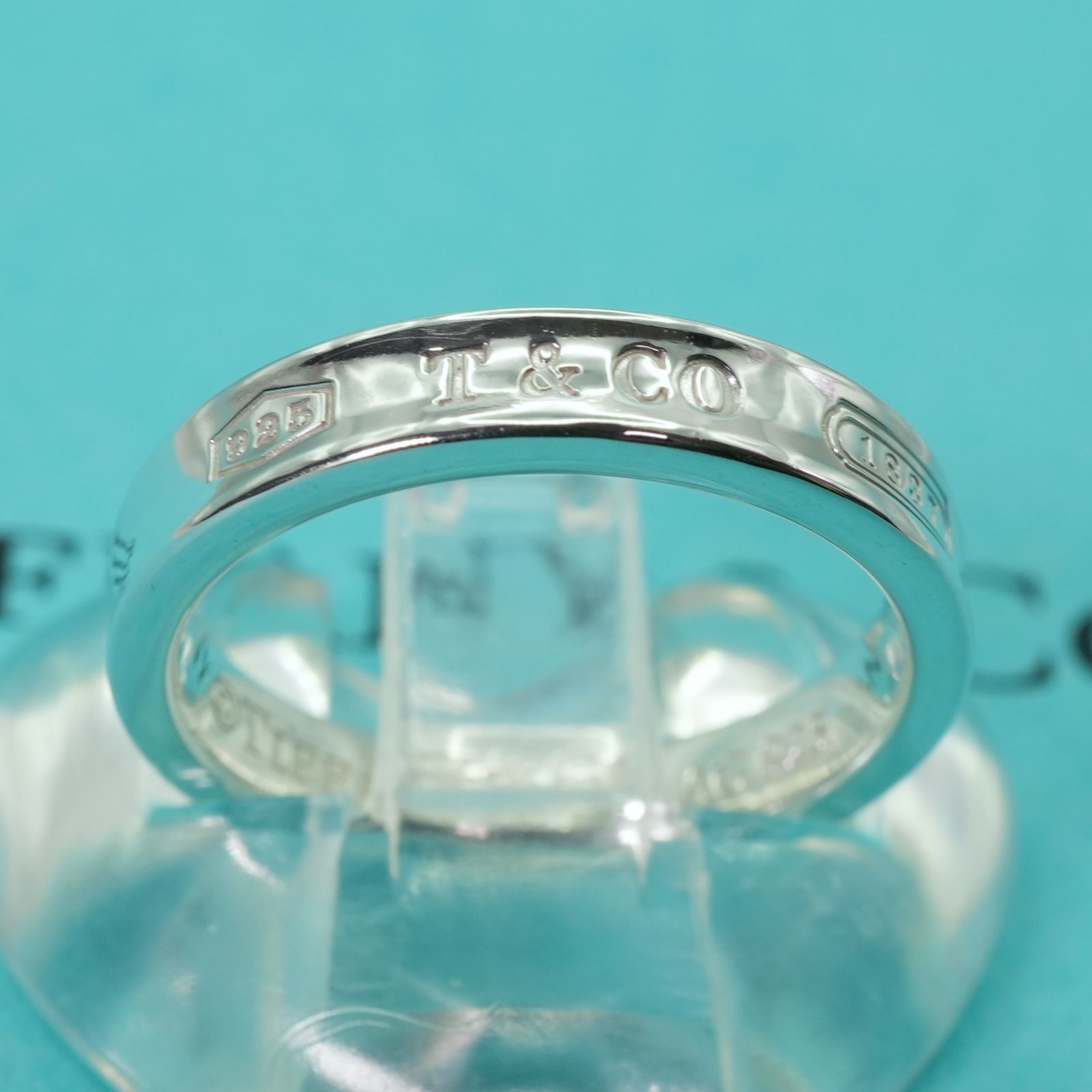 D877 極美品 ティファニー 1837 ナロー リング 17 号 指輪 Amazon.co.jp: [ティファニー] リング アクセサリー TIFFANY&Co