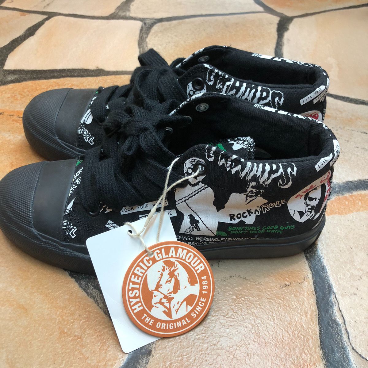 HYSTERIC GLAMOUR ヒステリックグラマー THE CRAMPS スニーカー - メルカリ