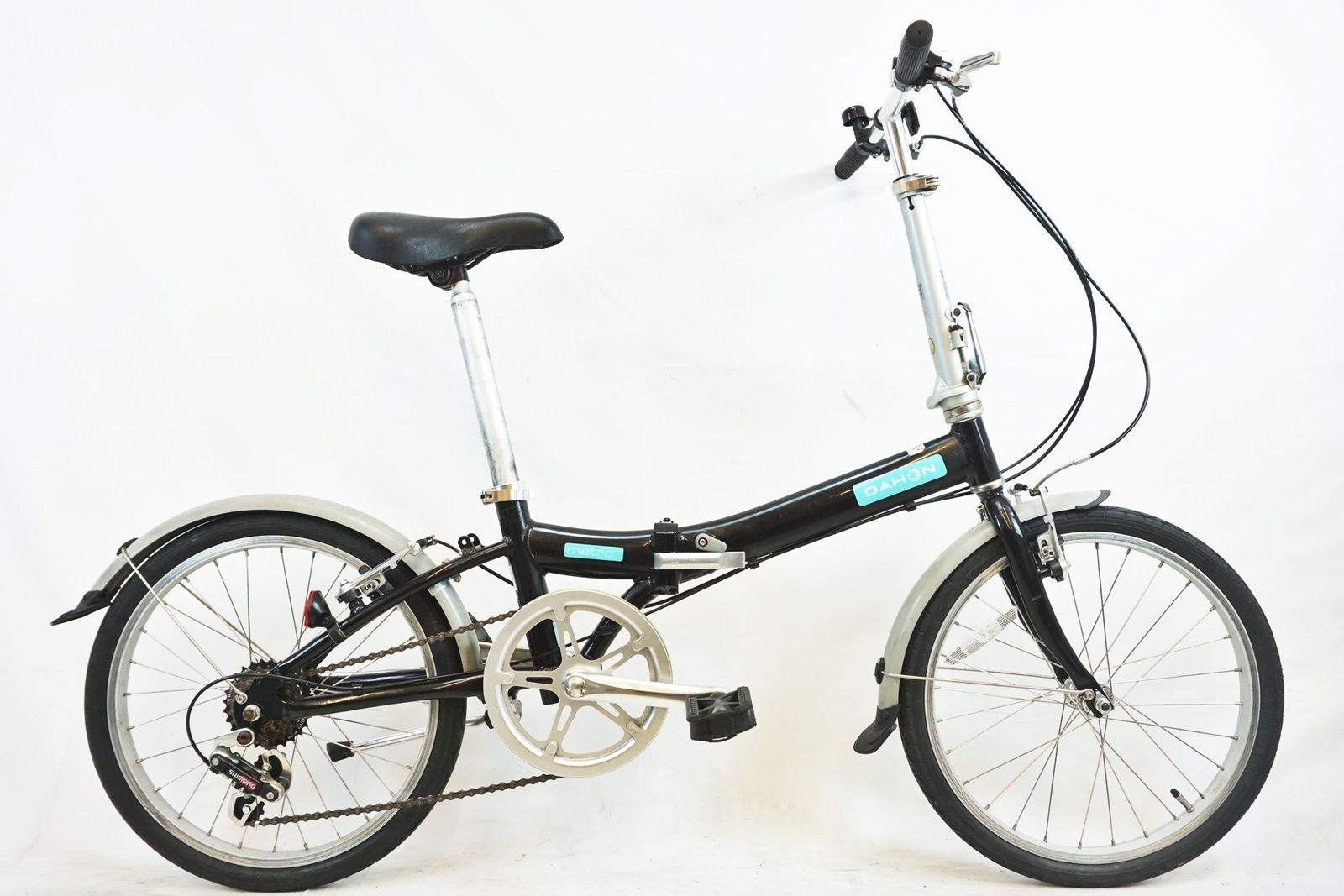 ダホン ルート おりたたみ 自転車 20インチ 6段変速 シルバー 折り畳み