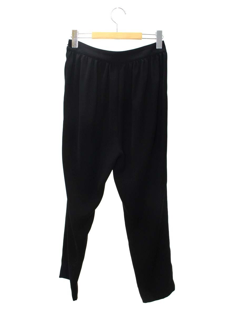 ヨーコチャン ハイウエストギャザーパンツ YCP-220-063 40 ブラック