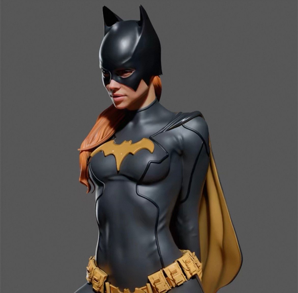 バットマン　ガレージキット　フィギュア 1/6 1/6 ガレージキット フィギュア 未塗装 バットマンガール 21cm バット