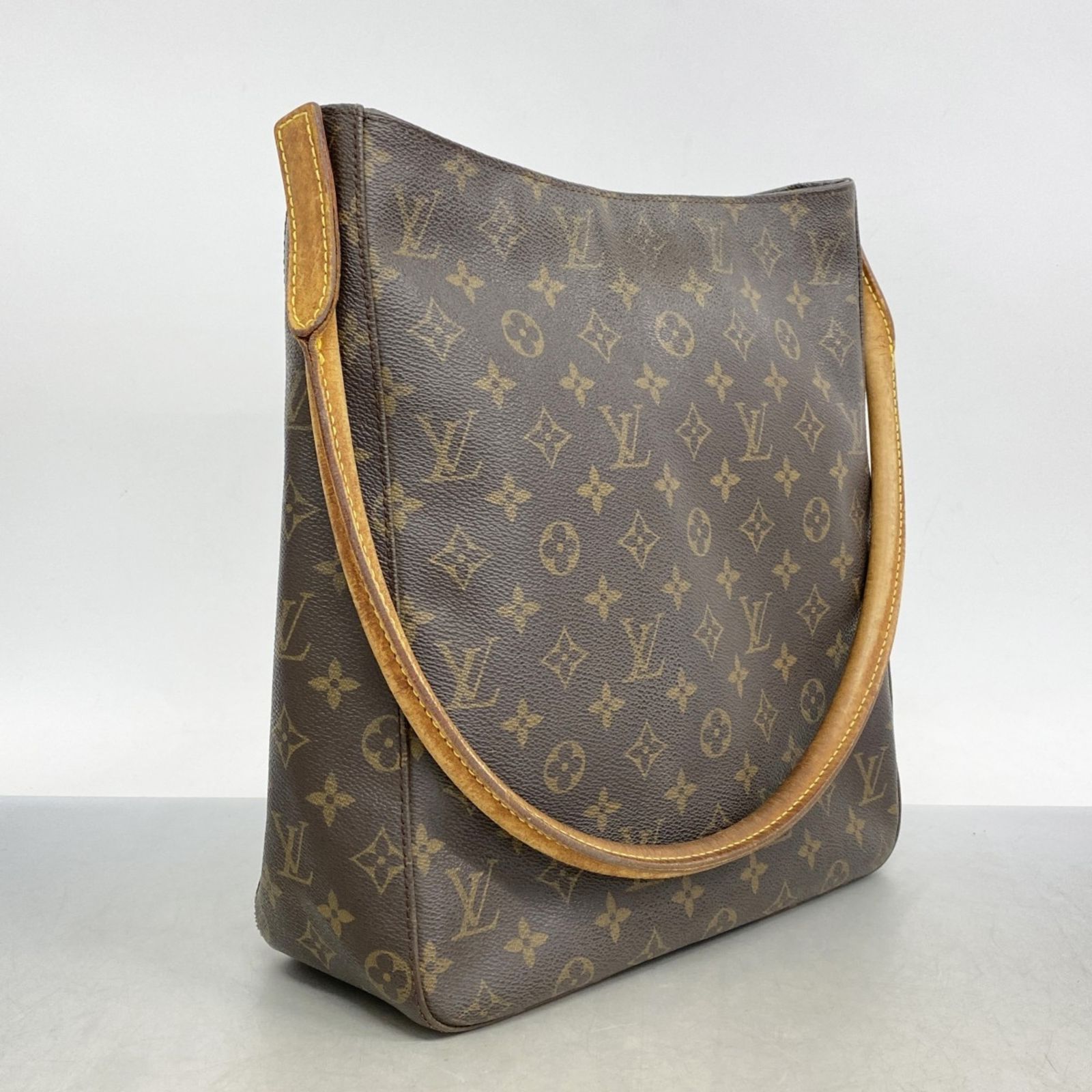 ルイ ヴィトン Louis Vuitton ルイ ヴィトン ショルダーバッグ モノグラム ルーピングGM M51145 ブラウンレディース