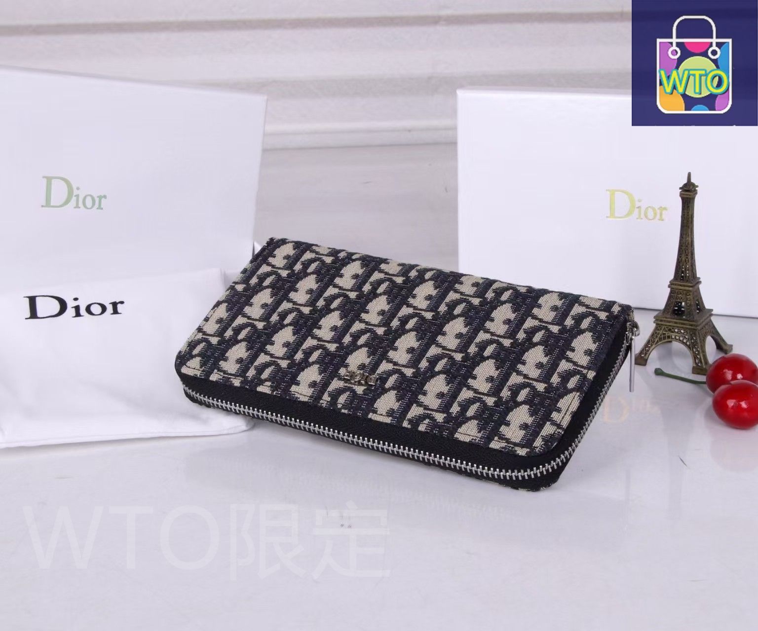 値下げ中‼️美品⭐︎Dior ブラック 長財布 新品未使用 DIOR 財布[本日特価|新品未使用品] - メルカリ