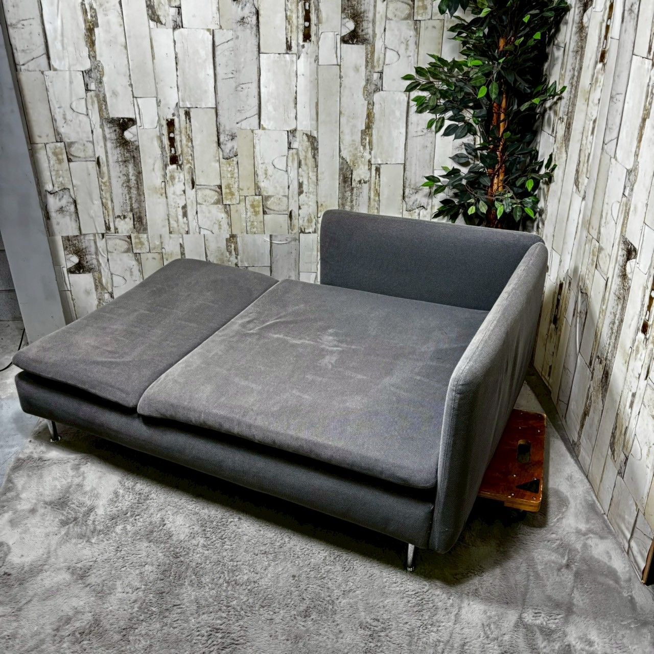 IKEA イケア SÖDERHAMN ソーデルハムンシリーズ 寝椅子 ソファ アームレスト付属