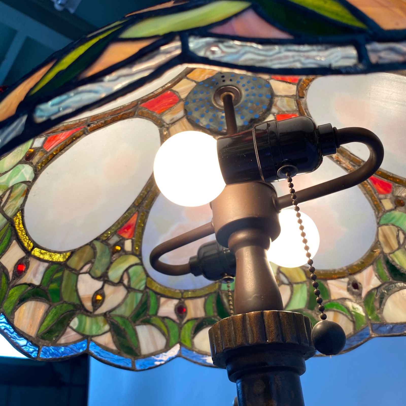 薔薇柄 レトロ調