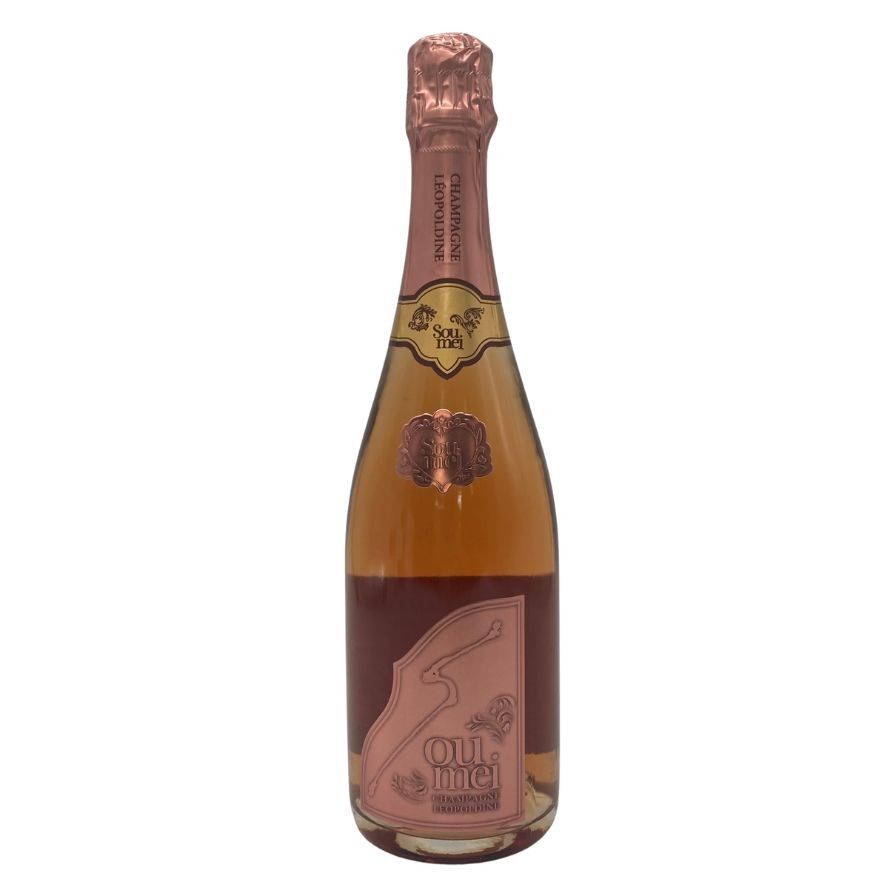 ソウメイ レオポルディーヌ ロゼ 750ml 12.5%【V】 可愛いシャンパンの