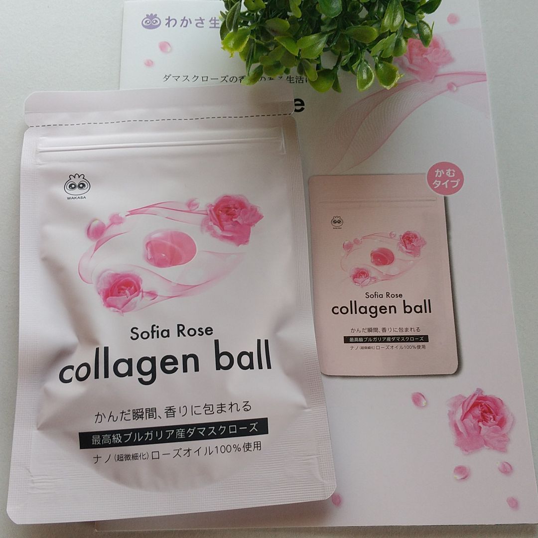 メルカリshops わかさ生活 ソフィアローズ コラーゲンボール 60粒入