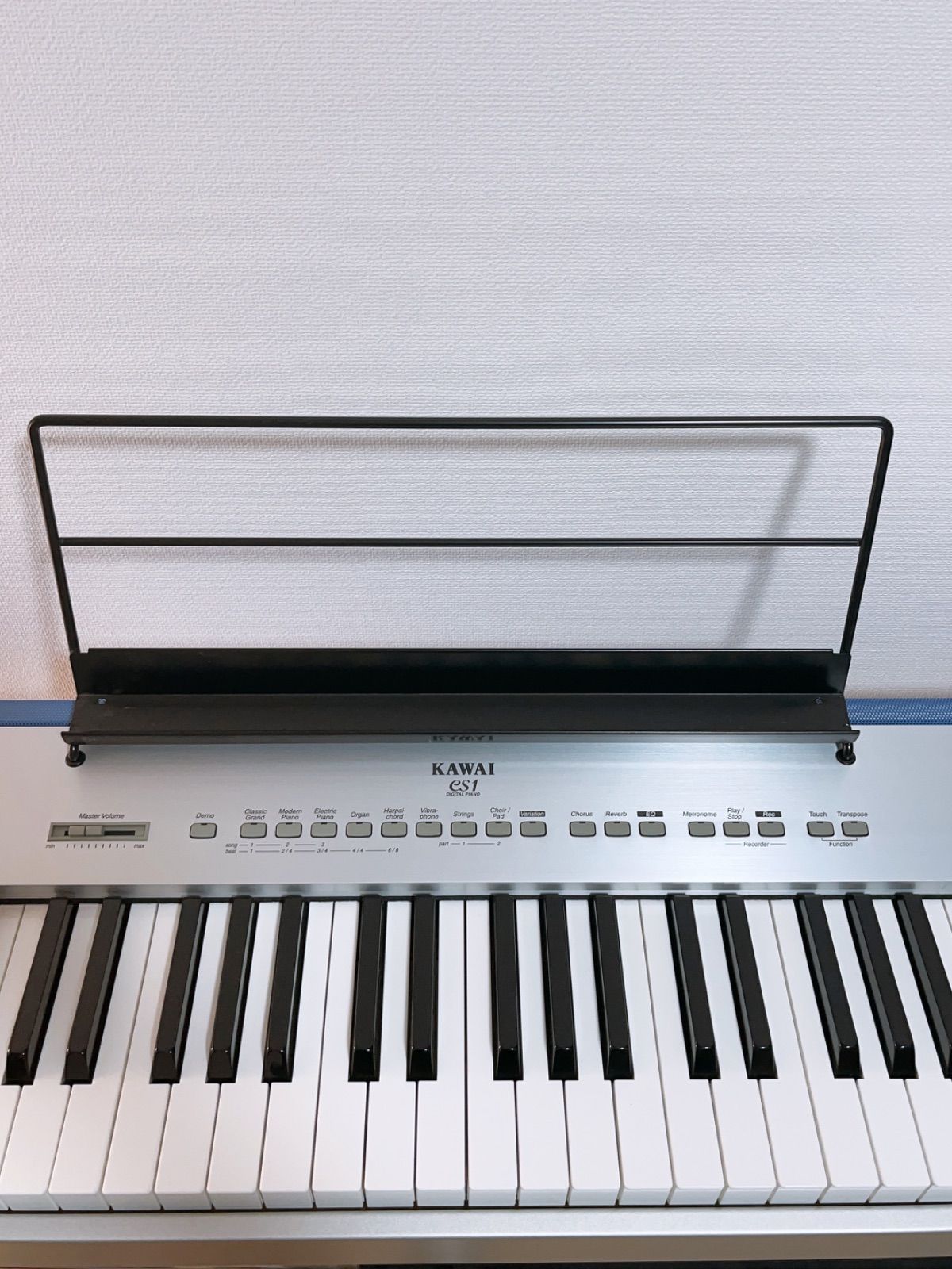 【美品】KAWAI es1 カワイ 電子ピアノ 88鍵盤 スタンド付 送料無料 ☆KAWAI カワイ es1 電子ピアノ 88鍵盤 2001年製 ☆中古☆