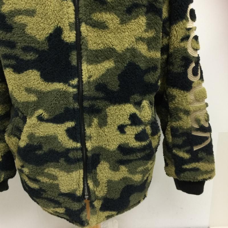 VANSON ヴァンソン ジャケット、上着 ジャンパー、ブルゾン NVJK-806 ブランドロゴ リバーシブル・ファージャケット  ボアCAMO×キルティング - メルカリ