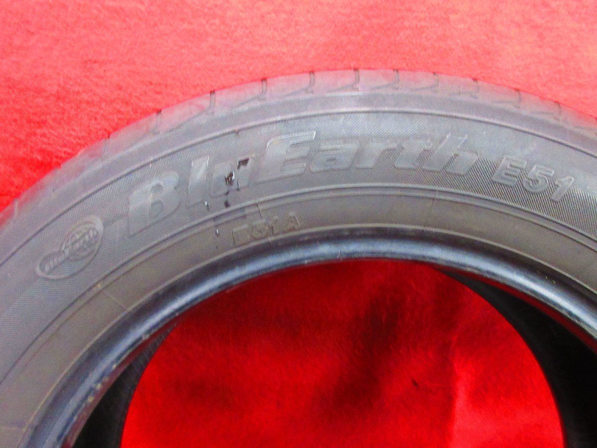 タイヤ 4本 225/60R17 ヨコハマ ブルーアース BLUEARTH E51 E51A 溝 