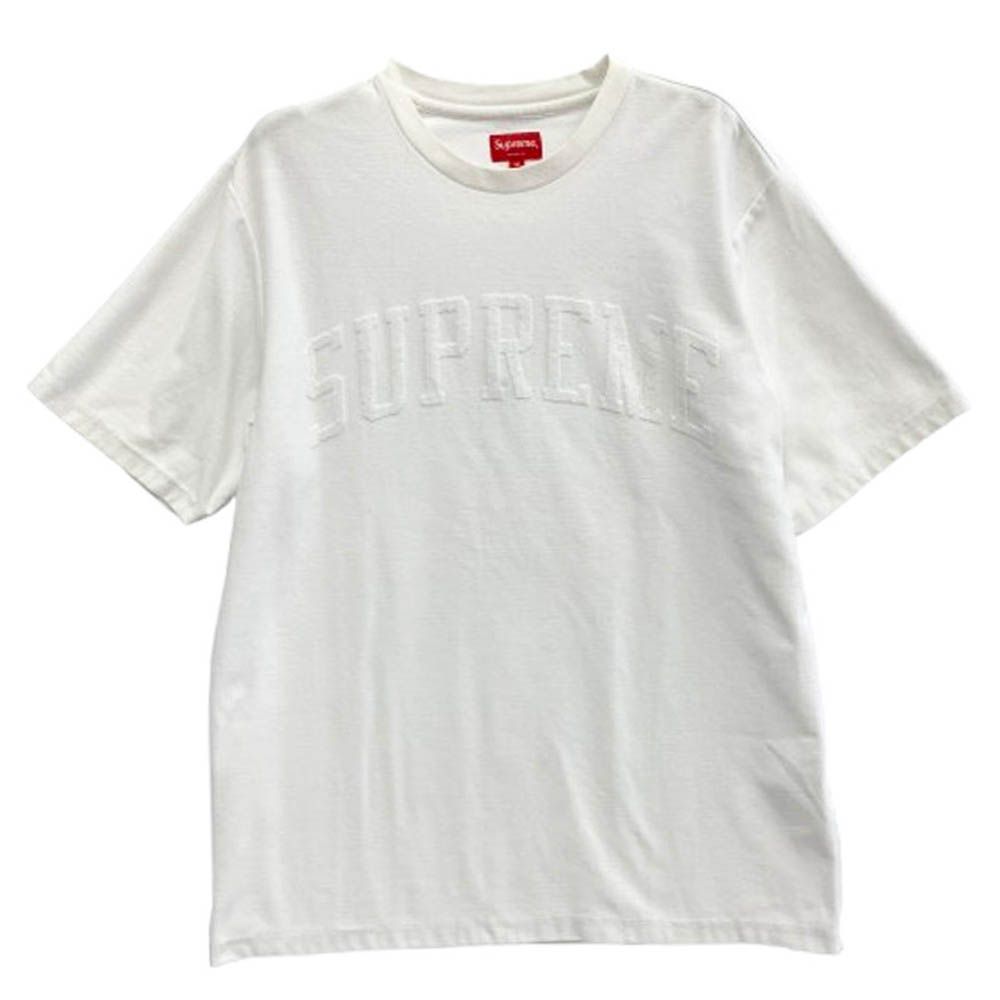 Supreme シュプリーム 19AW Chenille Arc Logo S/S Top パイル