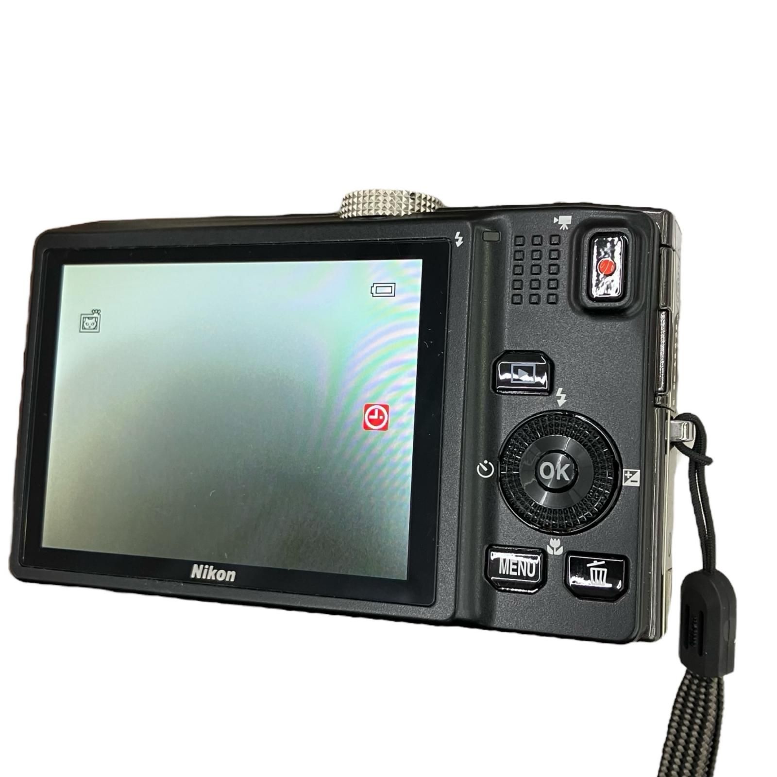 186000 動作未 Nikon ニコン デジタルカメラ Coolpix S 8200 プラチナシルバー