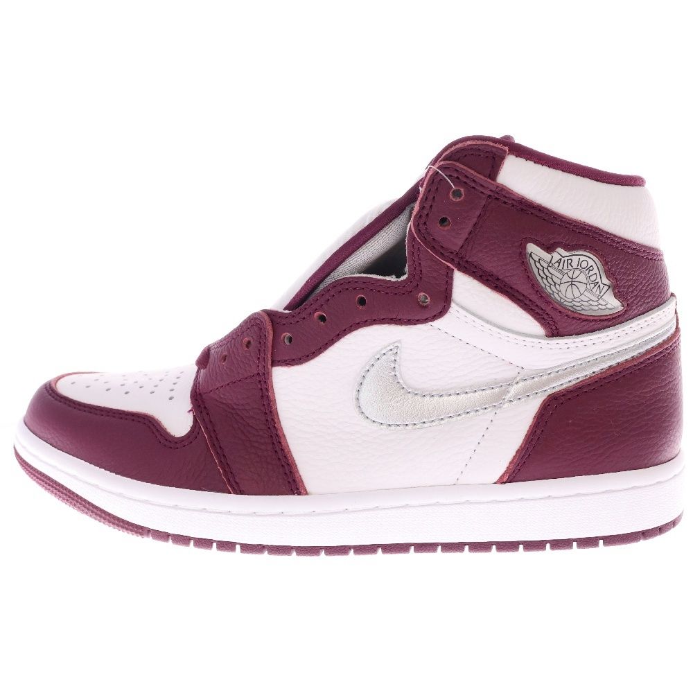 NIKE (ナイキ) AIR JORDAN 1 HIGH OG BORDEAUX エアジョーダン 1 ハイカットスニーカー ボルドー US8/26cm 555088-611