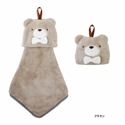 まとめ パインクリエイト タオル タオルマスコット HAPPY BEAR ブラウン 21P44288 ×18セット