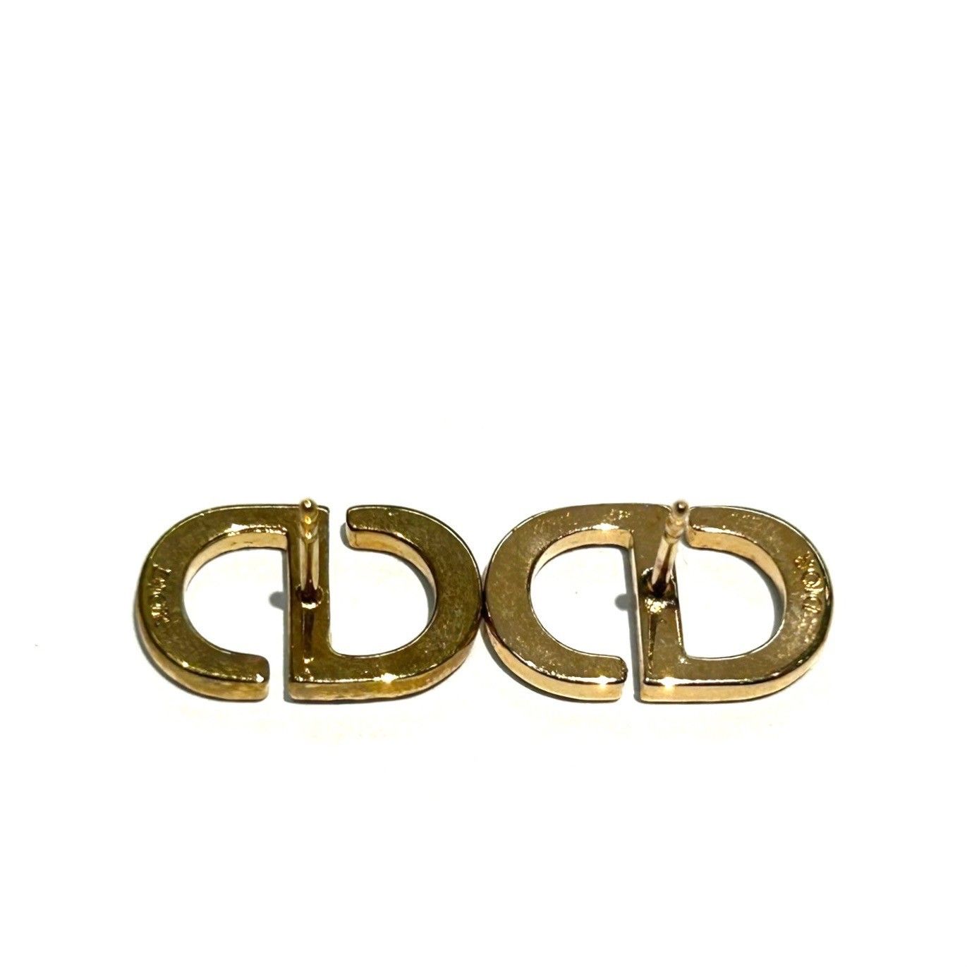 【値下げ】【新品】Dior petit CDピアス (ゴールド)メタルクリスタル ディオール ピアス PETIT CD EARRINGS メタル クリスタル CDロゴ